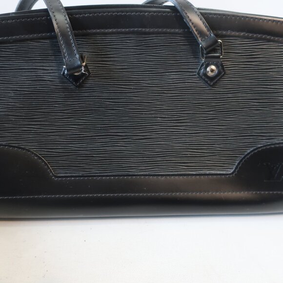 Womens Louis Vuitton AP1029 Epi Madeleine PM Black Leather Shoulder Handbag - Picture 4 of 16